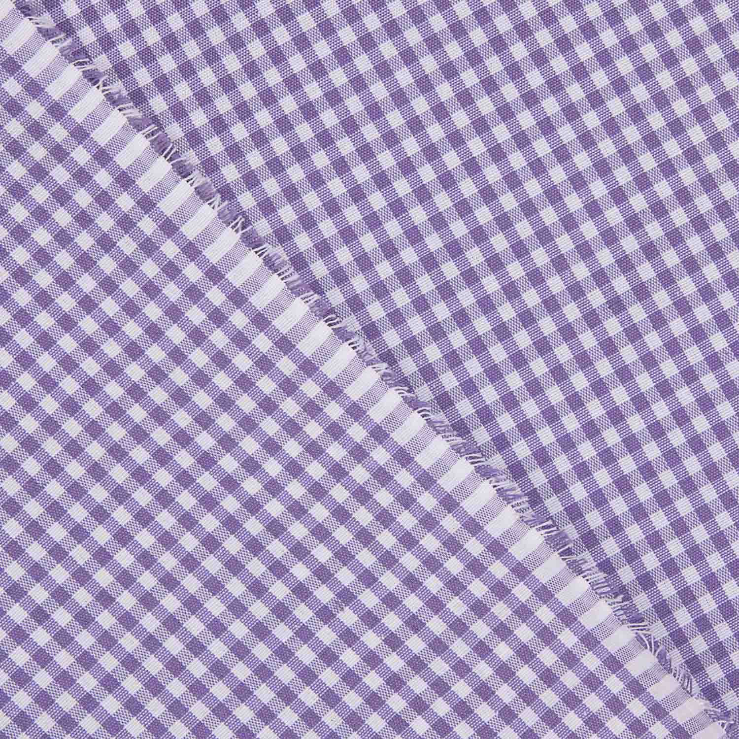Gingham Basic Lilac Mini 20 - Ribes y Casals