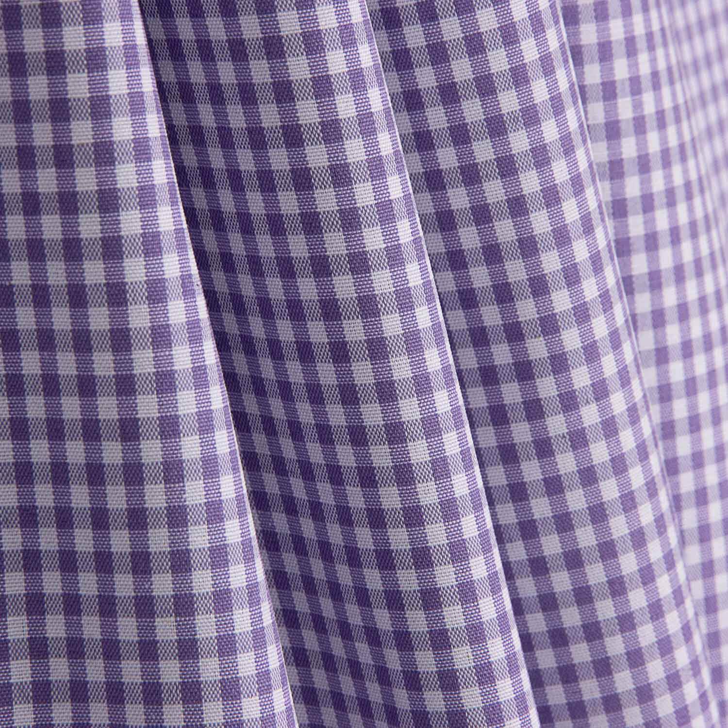 Gingham Basic Lilac Mini 20 - Ribes y Casals