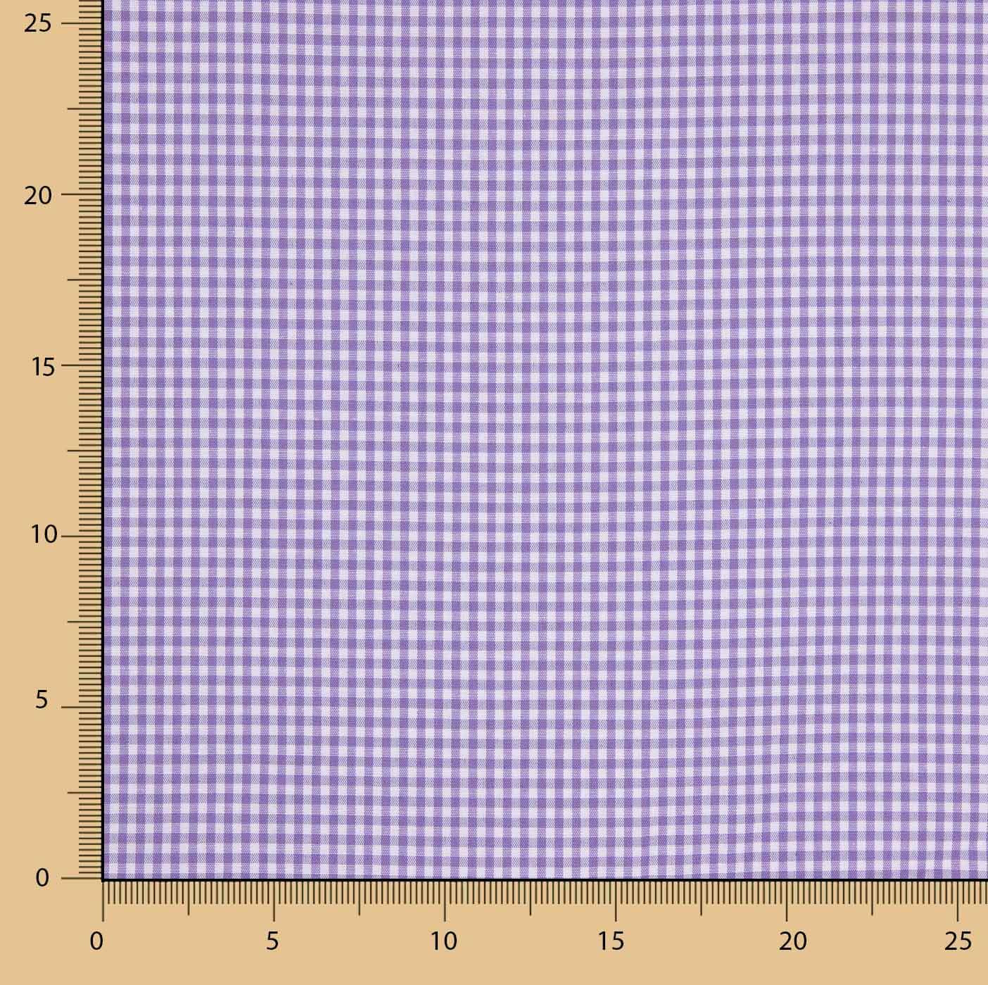 Gingham Basic Lilac Mini 20 - Ribes y Casals