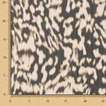 Crinkled Polyester Chiffon – Dune with Lurex - Ribes y Casals