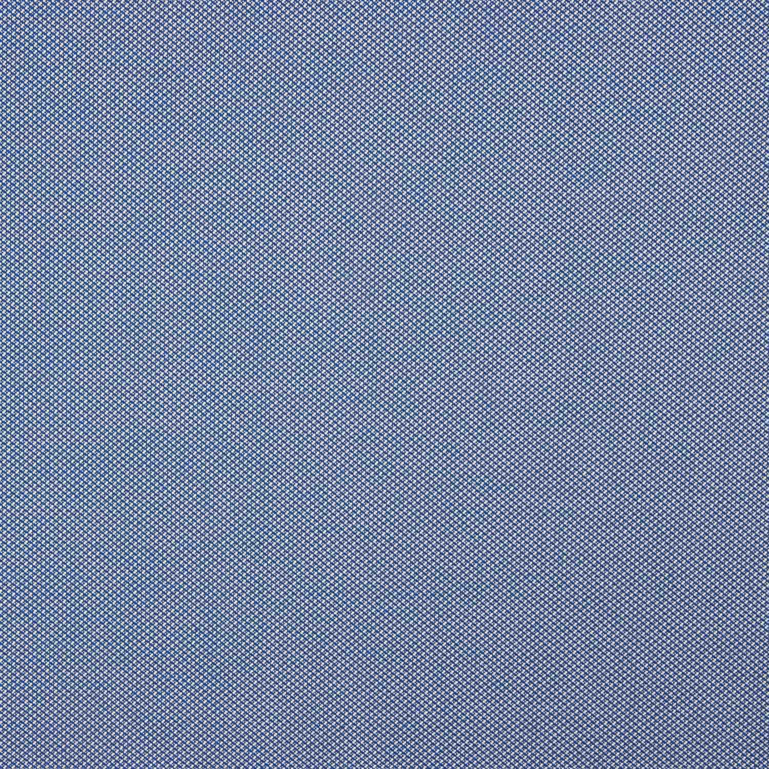 Blue Microcheck Cotton Shirt - Ribes y Casals