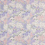 Lilac and Pink Garland Printed Calico - Ribes y Casals