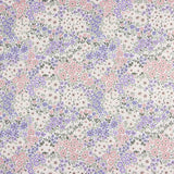 Lilac and Pink Garland Printed Calico - Ribes y Casals