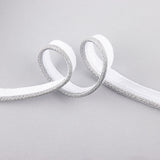 Silver Lurex Shiny Ribbon - Ribes y Casals