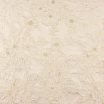 Beige Floral Brocade with Gold Detail - Ribes y Casals