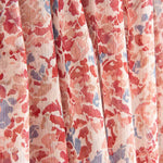 Watercolour Floral Print Bamboo Gauze - Ribes y Casals
