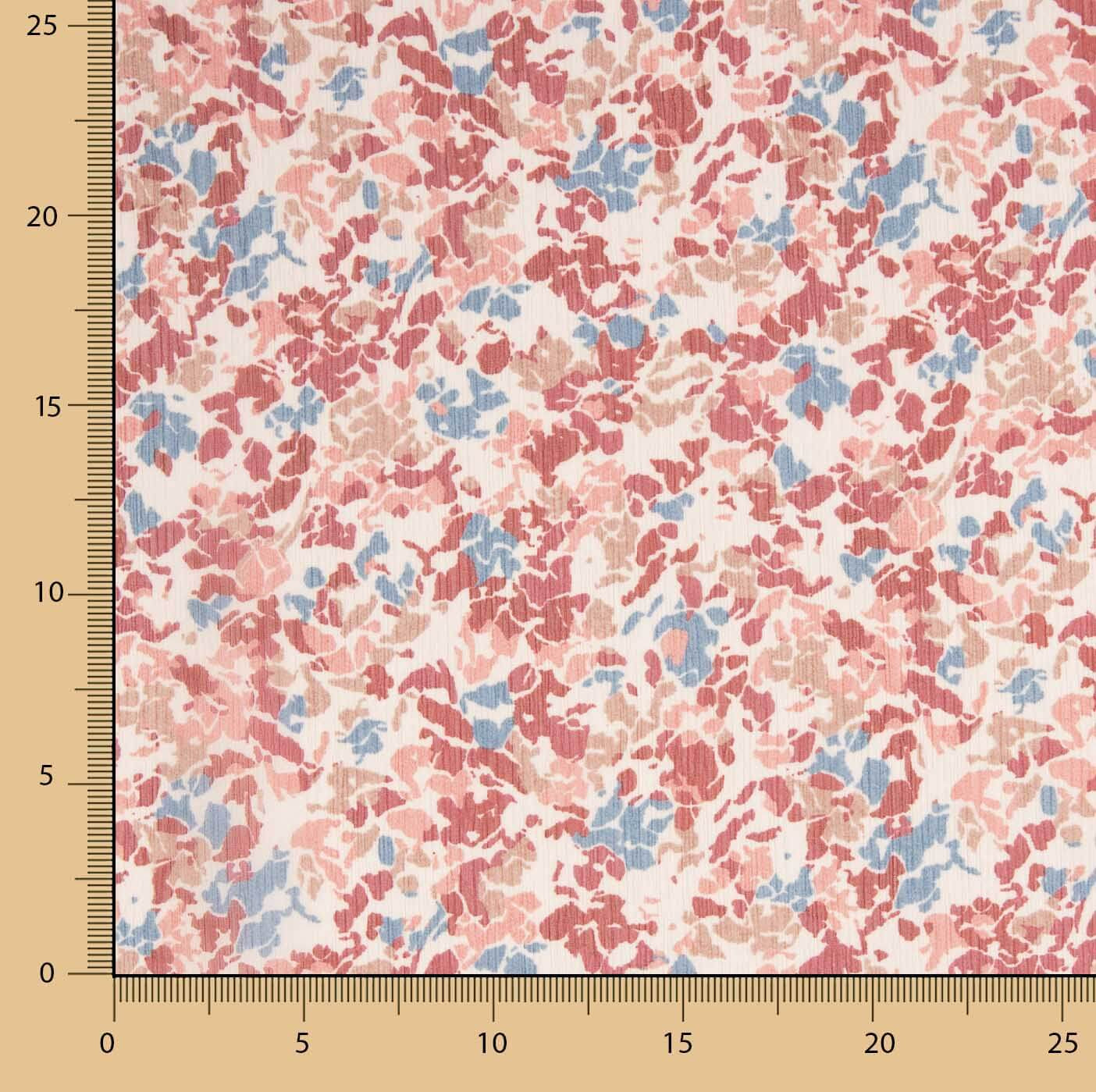 Watercolour Floral Print Bamboo Gauze - Ribes y Casals