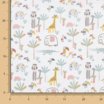 Jungle Kids printed percale - Ribes y Casals