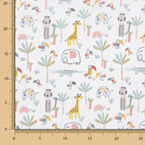 Jungle Kids printed percale - Ribes y Casals
