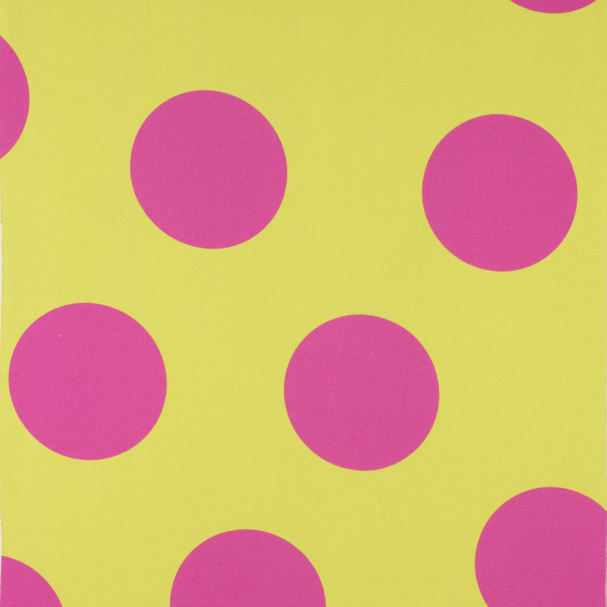Satin Spandex Polka Dot Maxi Pink - Ribes y Casals