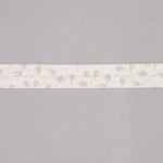 Bias Binding Organic Cotton Piglets y Kittens Pink-Cream 30mm - Ribes y Casals