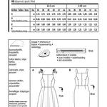 Patrón Burda 6140 Vestidos - Ribes y Casals