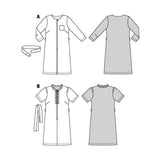 Patrón Burda 6143 Vestidos - Ribes y Casals