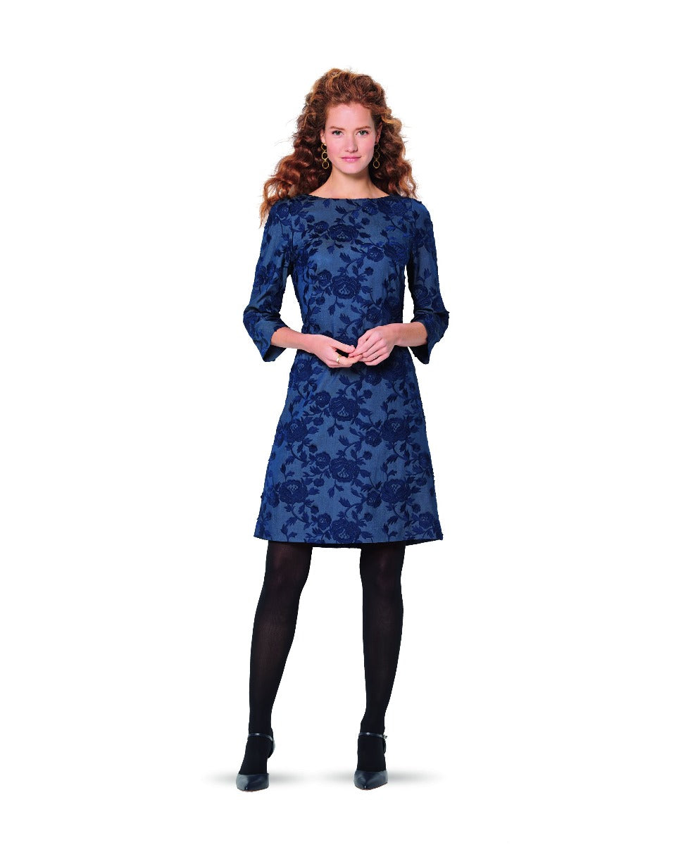 Burda Sewing Pattern 6149 Dress - Ribes y Casals