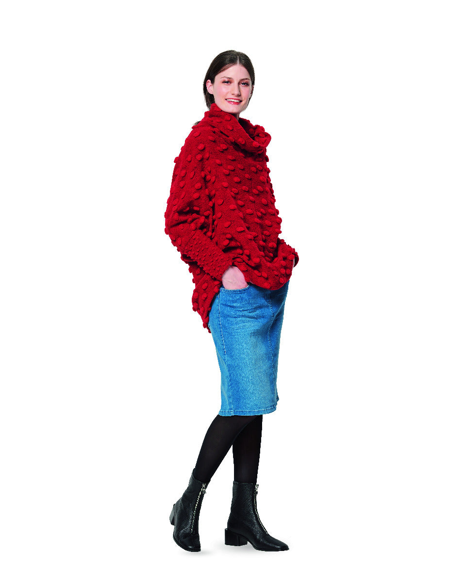 Burda Sewing Pattern 6150 Sweater - Ribes y Casals