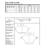 Burda Sewing Pattern 6150 Sweater - Ribes y Casals