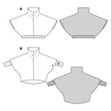 Burda Sewing Pattern 6150 Sweater - Ribes y Casals