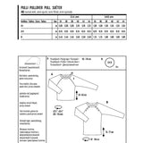 Burda Sewing Pattern 6151 Sweater - Ribes y Casals