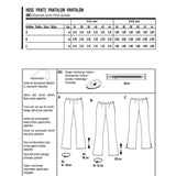 Burda Sewing Pattern 6152 Pants - Ribes y Casals