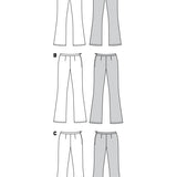 Burda Sewing Pattern 6152 Pants - Ribes y Casals
