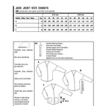 Burda Sewing Pattern 6153 Jacket - Ribes y Casals