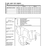 Burda Sewing Pattern 6153 Jacket - Ribes y Casals