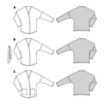 Burda Sewing Pattern 6153 Jacket - Ribes y Casals