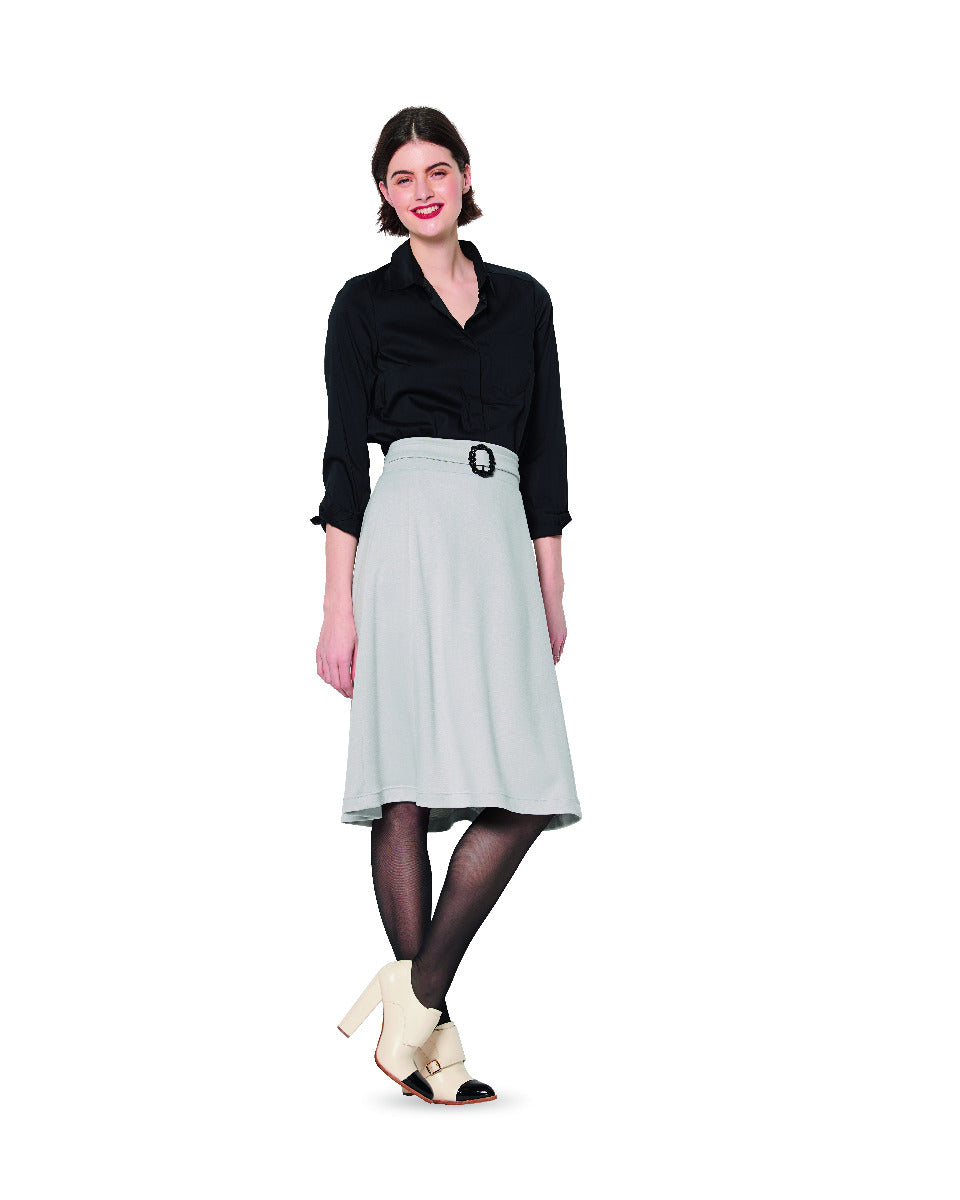 Burda Sewing Pattern 6154 Skirt - Ribes y Casals