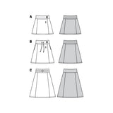 Burda Sewing Pattern 6154 Skirt - Ribes y Casals