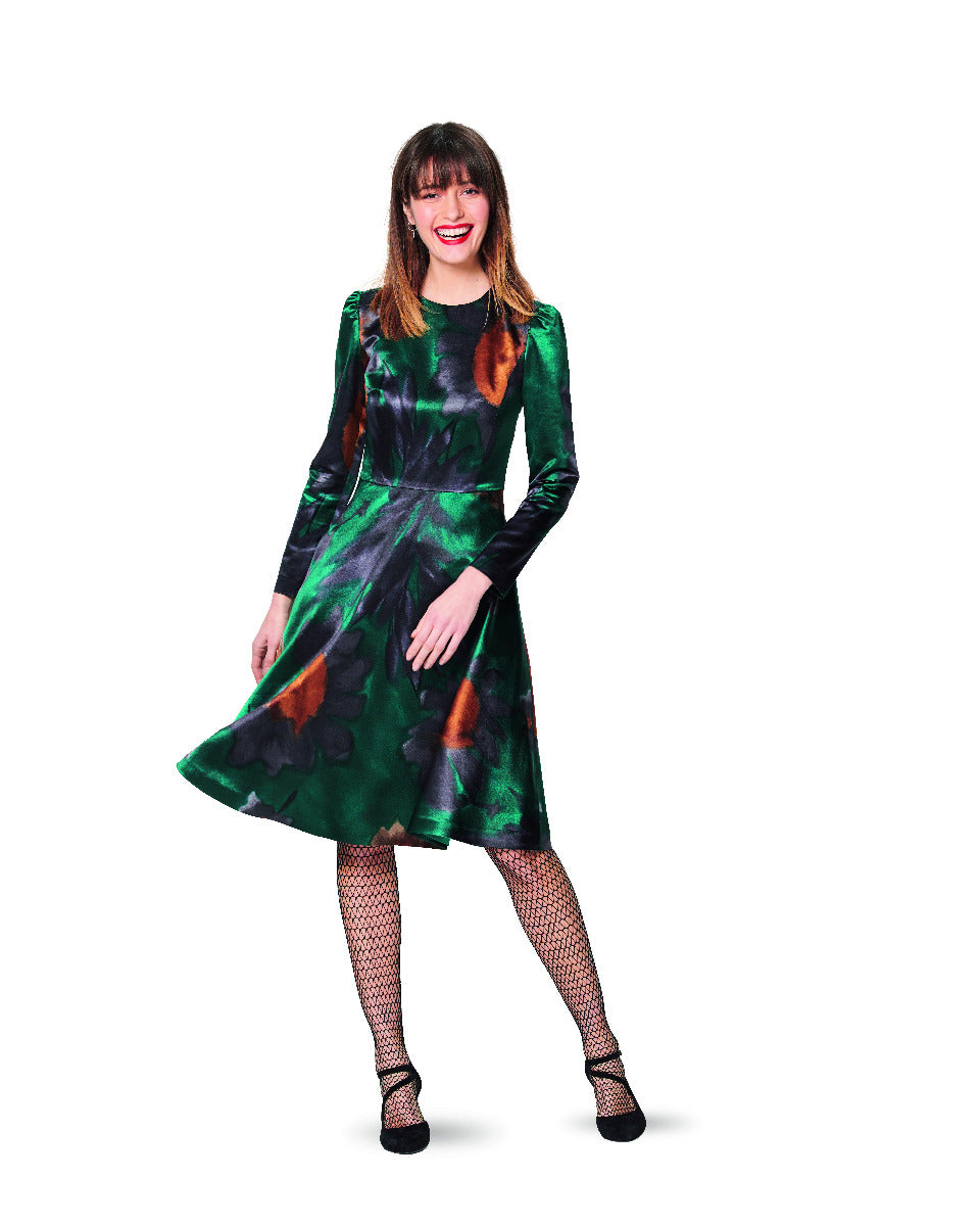 Burda Sewing Pattern 6164 Dress - Ribes y Casals