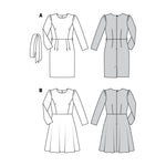 Burda Sewing Pattern 6164 Dress - Ribes y Casals