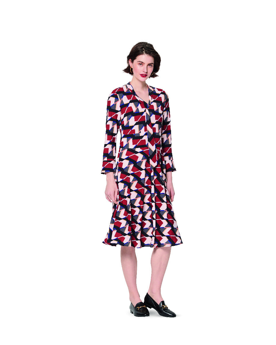 Burda Sewing Pattern 6176 Dress - Ribes y Casals