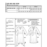Burda Sewing Pattern 6176 Dress - Ribes y Casals