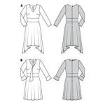 Burda Sewing Pattern 6176 Dress - Ribes y Casals