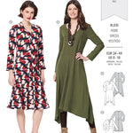 Burda Sewing Pattern 6176 Dress - Ribes y Casals