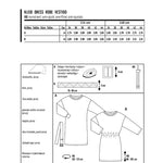 Burda Sewing Pattern 6180 Dress - Ribes y Casals