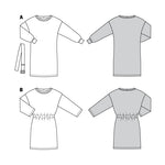 Burda Sewing Pattern 6180 Dress - Ribes y Casals