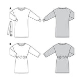 Burda Sewing Pattern 6180 Dress - Ribes y Casals