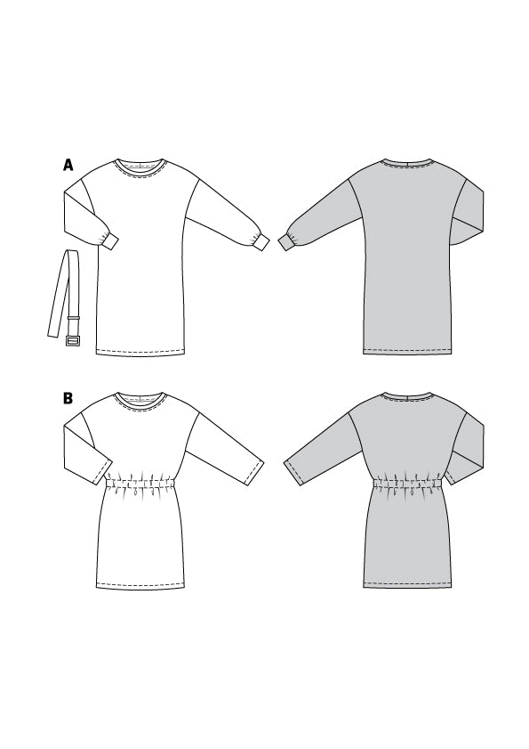 Burda Sewing Pattern 6180 Dress - Ribes y Casals