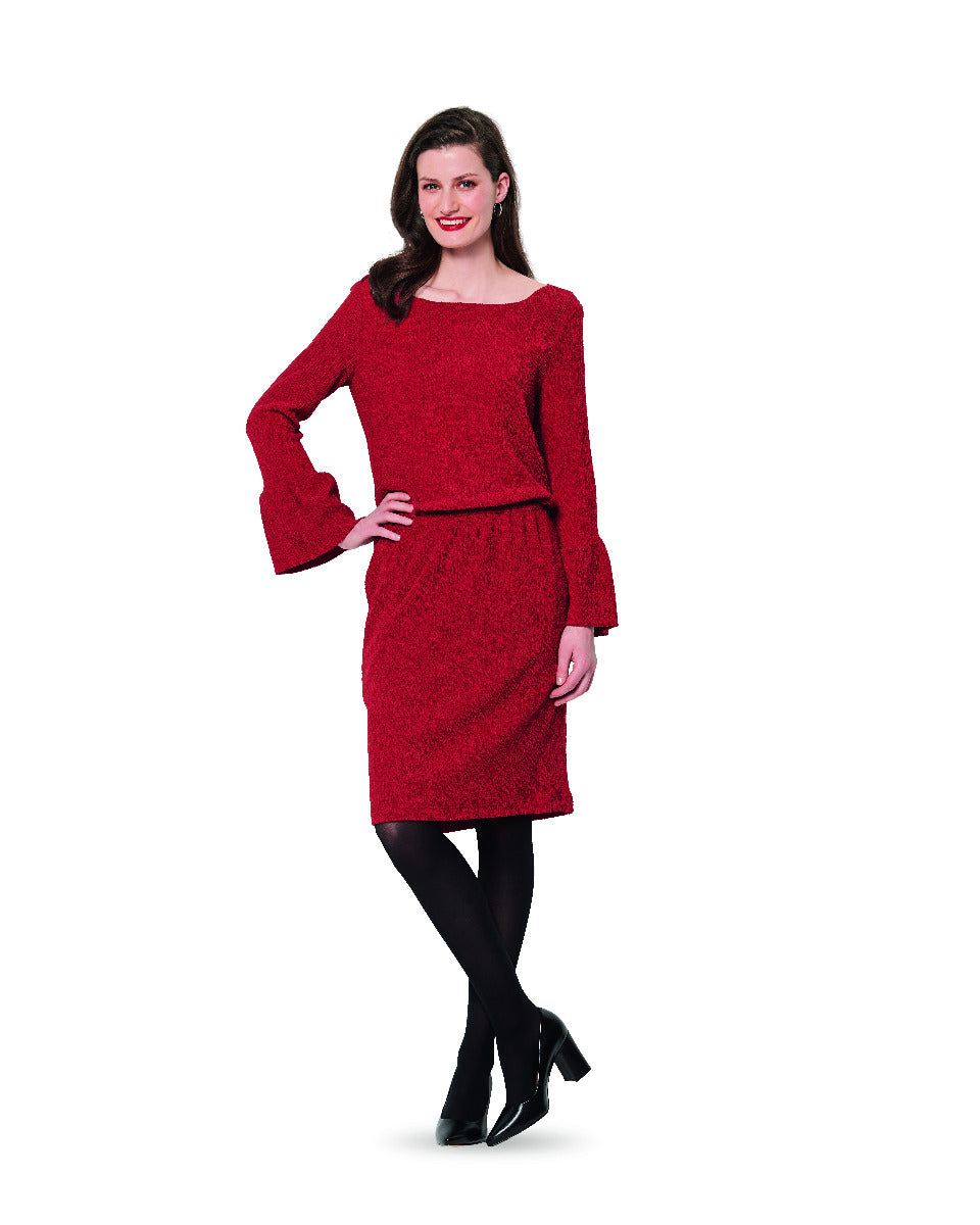 Burda Sewing Pattern 6189 Dress - Ribes y Casals
