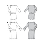 Burda Sewing Pattern 6189 Dress - Ribes y Casals