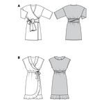 Burda Sewing Pattern 6207 Dress - Ribes y Casals