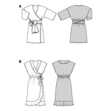 Burda Sewing Pattern 6207 Dress - Ribes y Casals