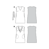 Burda Sewing Pattern 6221 Dress - Ribes y Casals