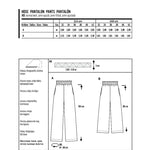 Burda Sewing Pattern 6229 Pants - Ribes y Casals