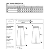 Burda Sewing Pattern 6229 Pants - Ribes y Casals