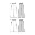 Burda Sewing Pattern 6229 Pants - Ribes y Casals