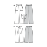 Burda Sewing Pattern 6250 Pants - Ribes y Casals
