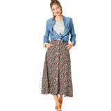 Burda Sewing Pattern 6252 Skirt - Ribes y Casals