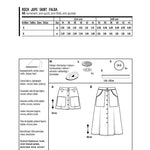 Burda Sewing Pattern 6252 Skirt - Ribes y Casals
